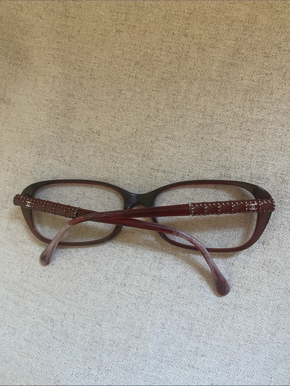 vintage Chanel cat-eye eyeglasses